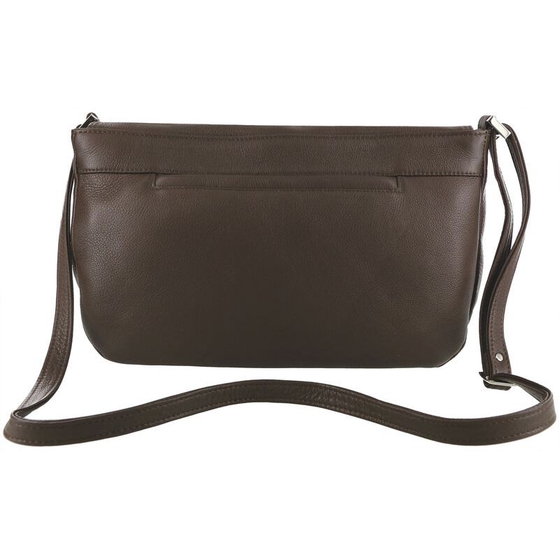 SAS Olivia Shoulder Handbag in Espresso