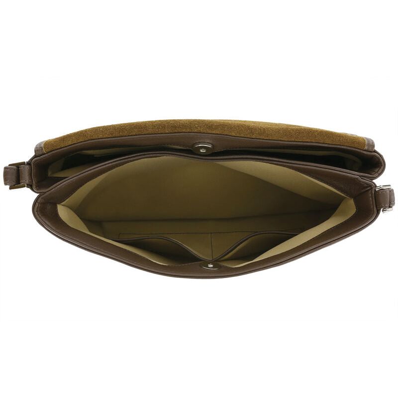 SAS Olivia Shoulder Handbag in Espresso