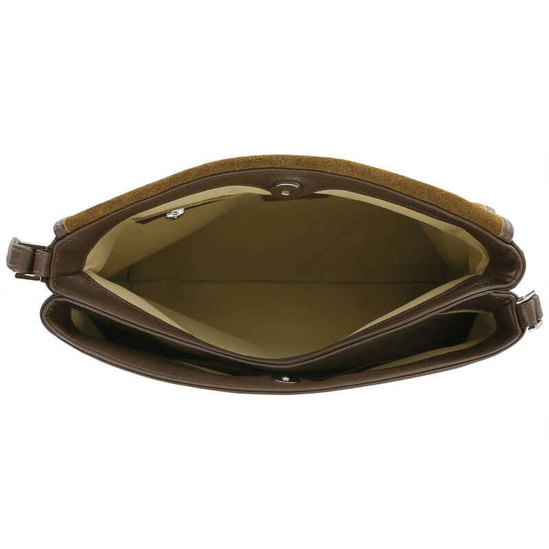 SAS Olivia Shoulder Handbag in Espresso