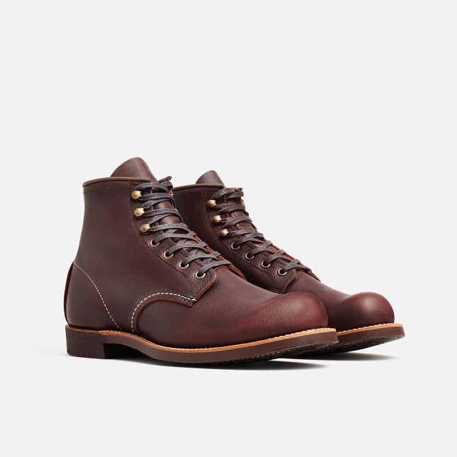Red Wing Men's Blacksmith 6-Inch Boot in Briar Oil-Slick Leather