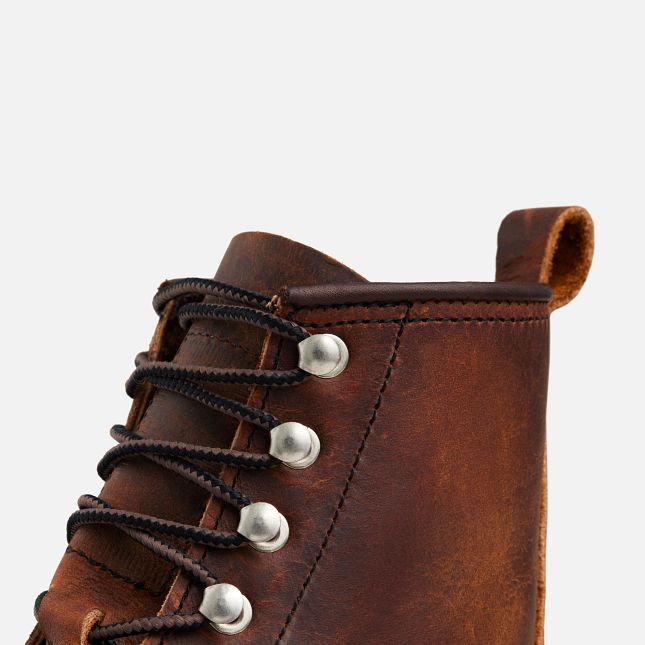 Red Wing Women's Silversmith Short Boot in Copper Rough & Tough Leather