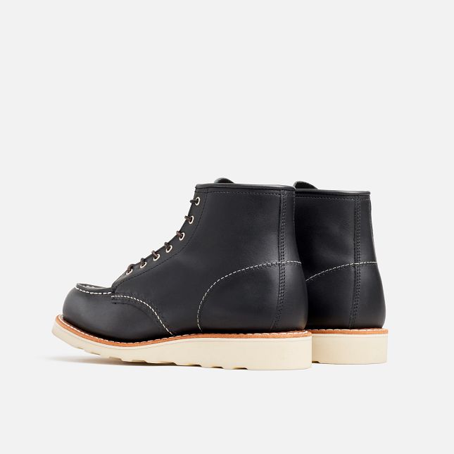 Red Wing Women's 6-Inch Classic Moc in Black Women's Boot