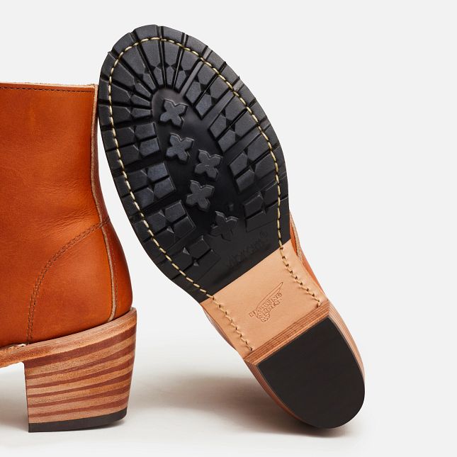 Red Wing Women's Clara Heeled Boot in Oro Legacy Leather