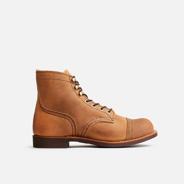 Red Wing Men's Iron Ranger 6-Inch Boot in Hawthorne Muleskinner Leather