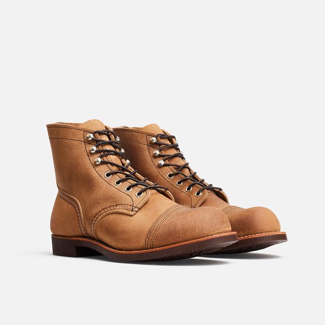 Red Wing Men's Iron Ranger 6-Inch Boot in Hawthorne Muleskinner Leather