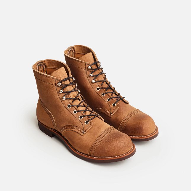 Red Wing Men's Iron Ranger 6-Inch Boot in Hawthorne Muleskinner Leather
