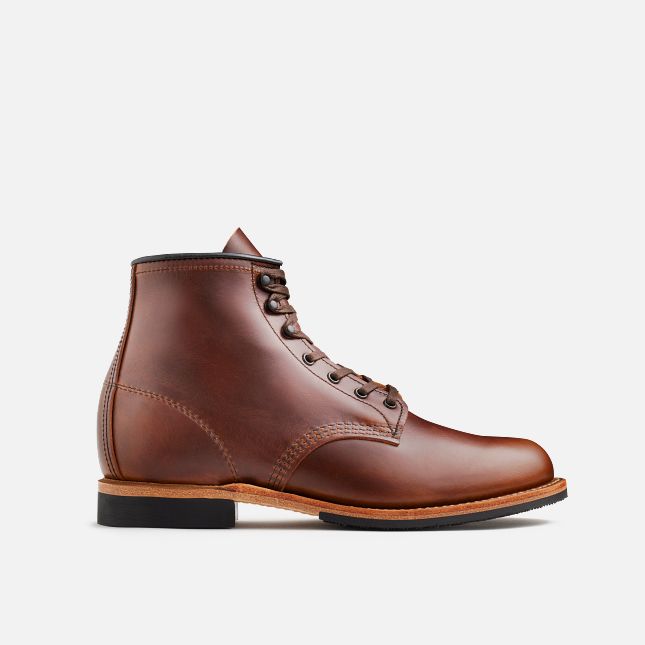 Red Wing Men's Beckman 6-inch Boot in Cigar Excalibur Leather
