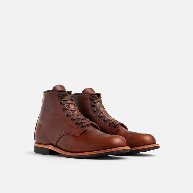 Red Wing Men's Beckman 6-inch Boot in Cigar Excalibur Leather