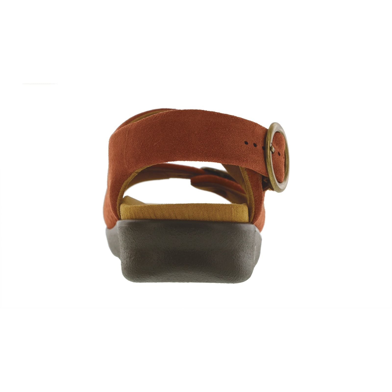 SAS Women's Relaxed Heel Strap Sandal in Rust