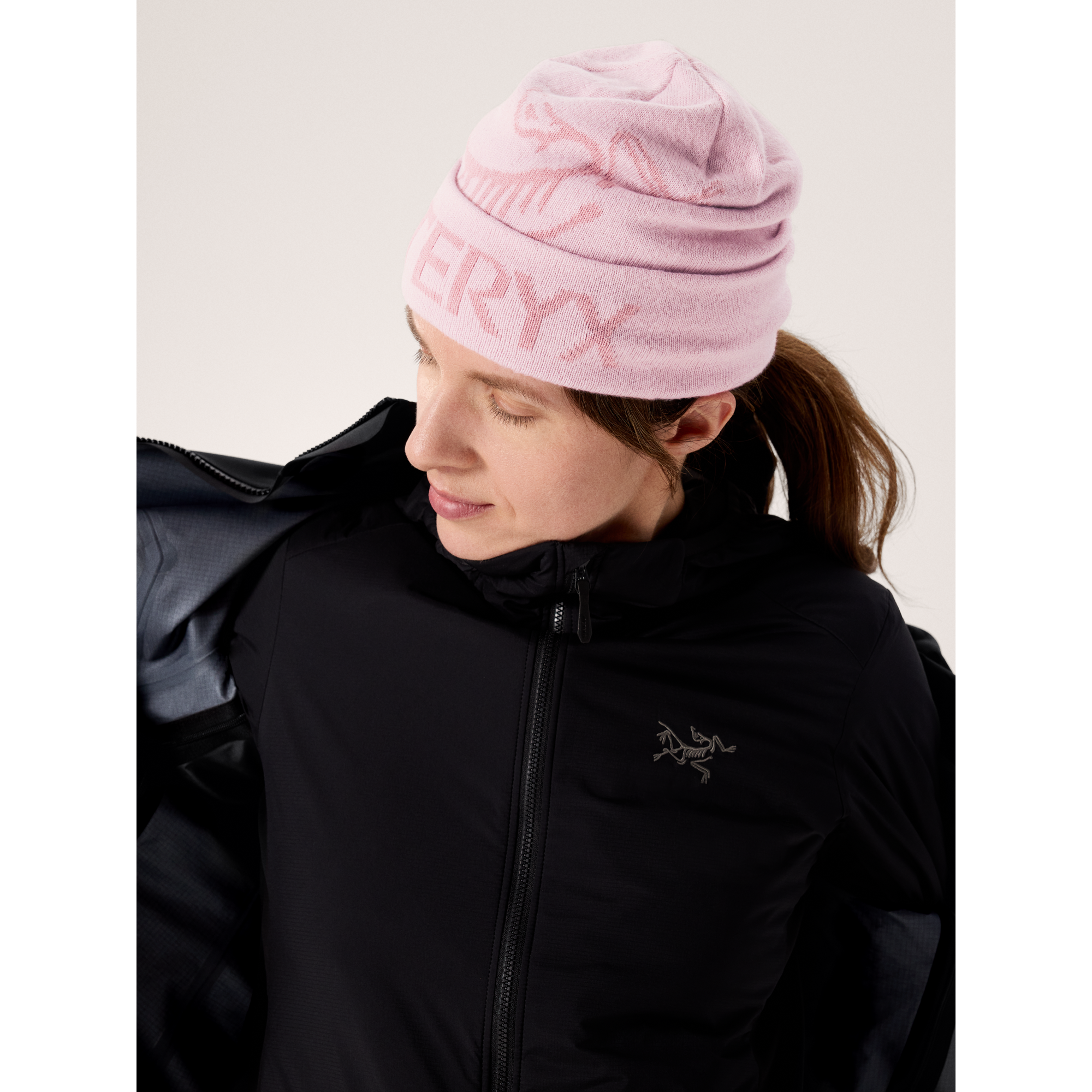 Arc'teryx Bird Word Toque in Alpine Rose/Bliss