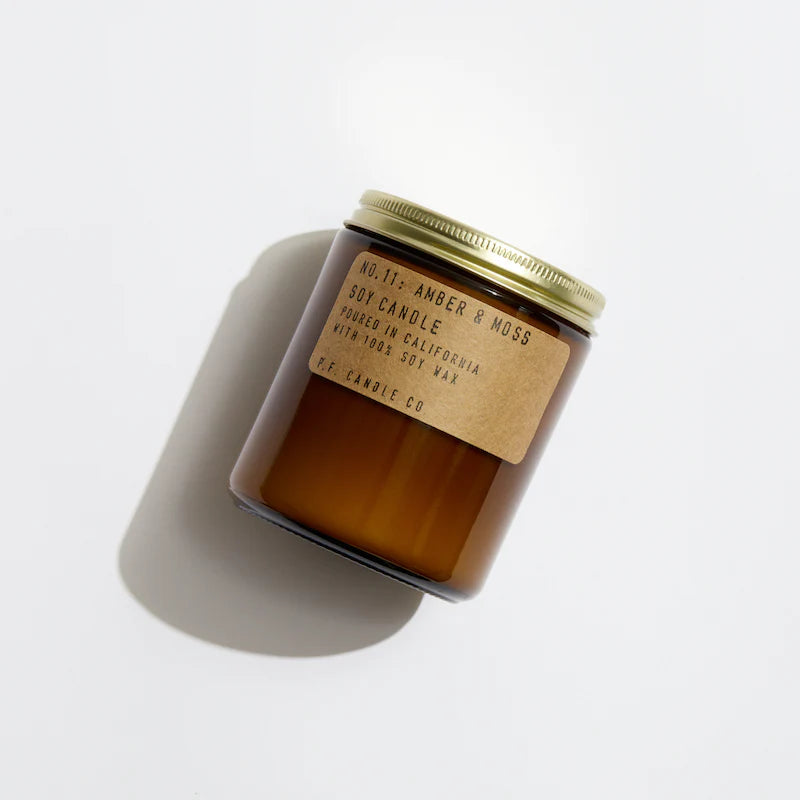 P. F. Candle Co. 7.2oz Amber & Moss Standard Candle Accessories