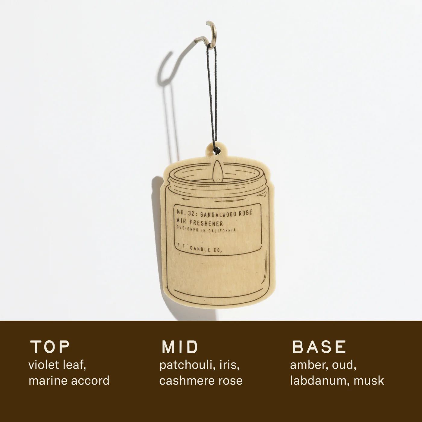 P. F. Candle Co. Sandalwood Rose– Air Freshener
