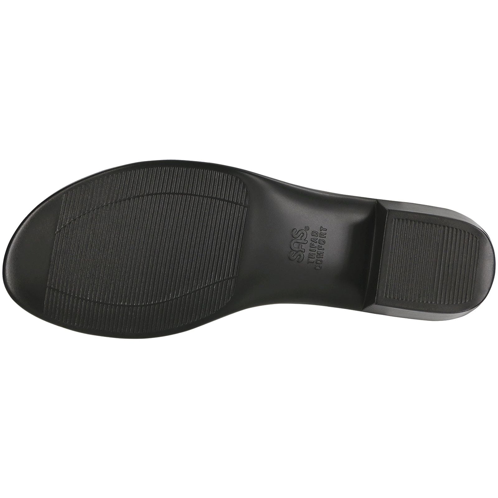 SAS Women's Savanna Heel Strap Sandal in Web Black