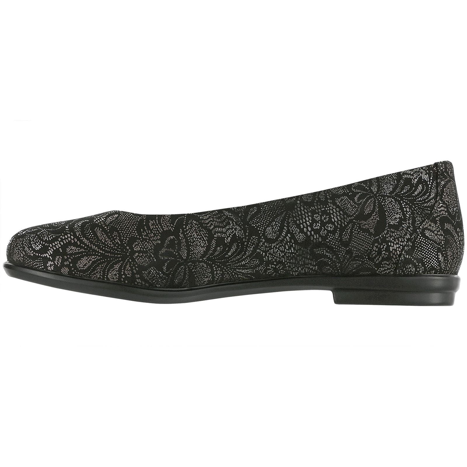 SAS Women's Scenic Ballet Flat in Black Lace
