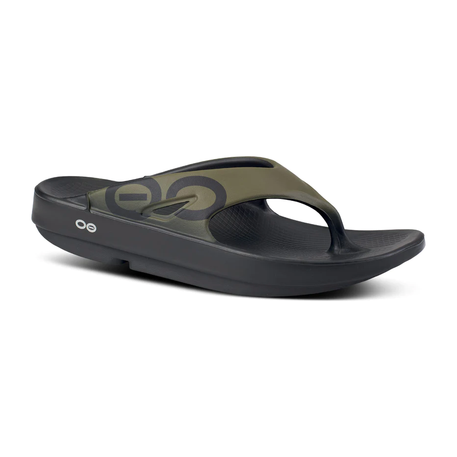 OOFOS OOriginal Sport Sandal in Tactical Green Unisex Footwear