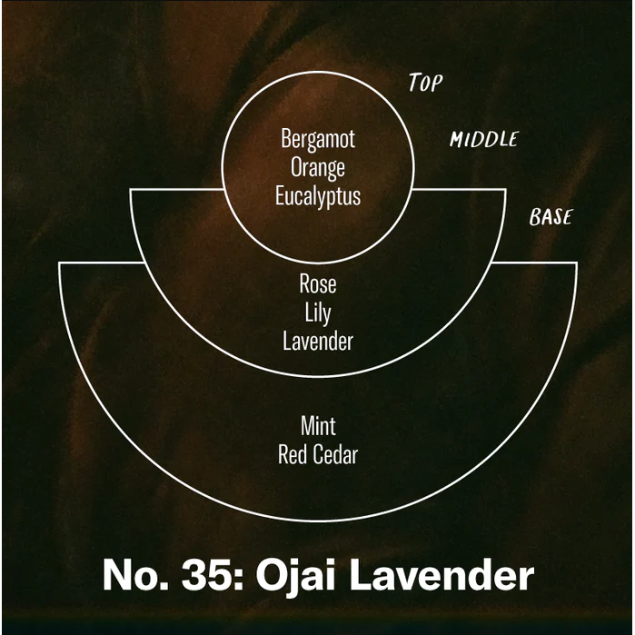 P.F. Candle Co. Ojai Lavender - 3.5 oz Soy Candle Accessories