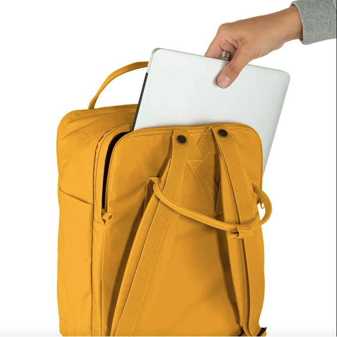 Fjallraven Kanken Laptop 15" Backpack in Ochre Accessories