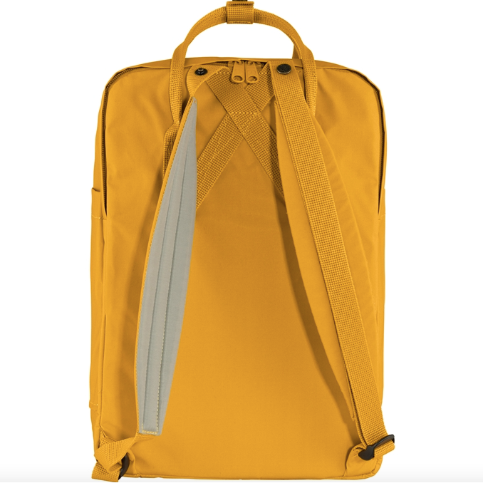 Fjallraven Kanken Laptop 15" Backpack in Ochre Accessories