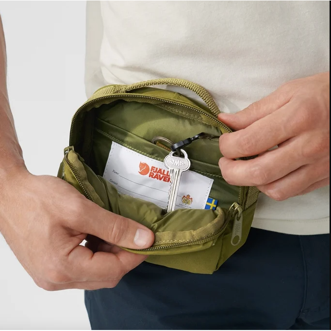 Fjallraven Kanken Hip Pack in Fog Accessories