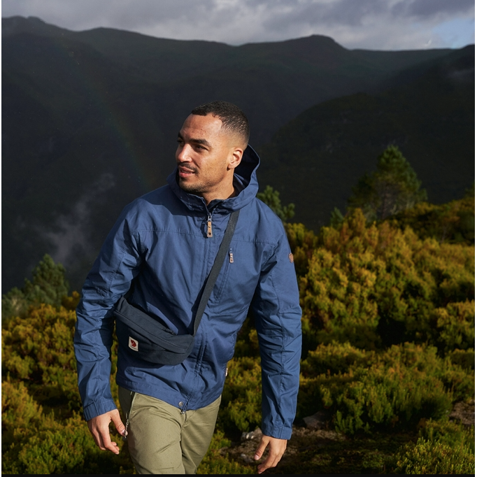 Fjallraven Ulvo Hip Pack Medium in Mountain Blue Accessories