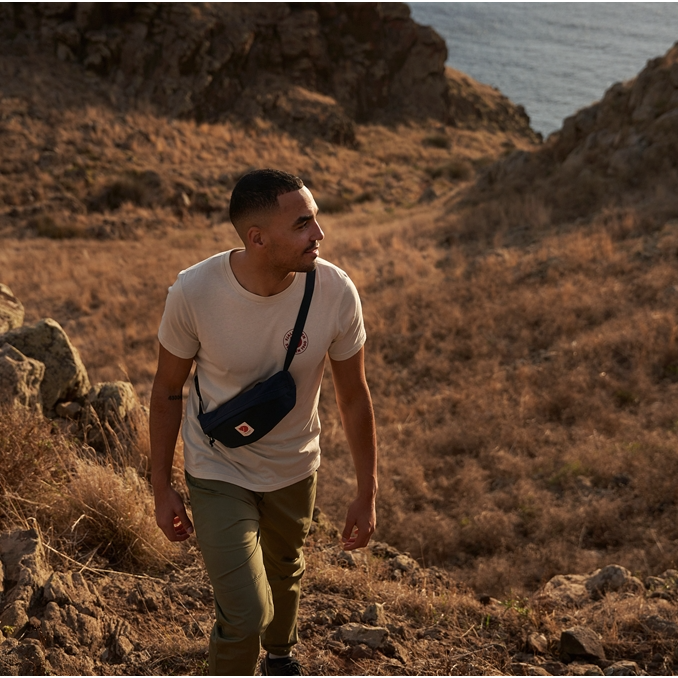 Fjallraven Ulvo Hip Pack Medium in Mountain Blue Accessories