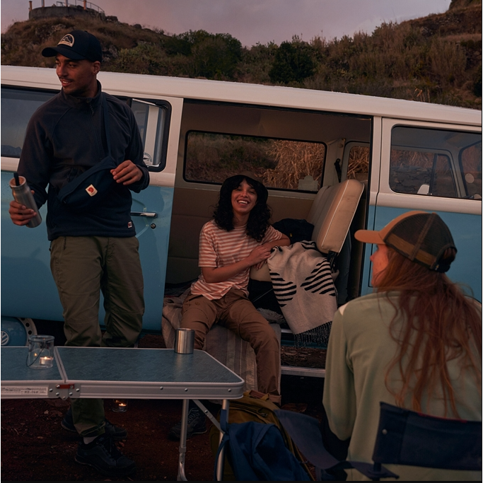 Fjallraven Ulvo Hip Pack Medium in Mountain Blue Accessories