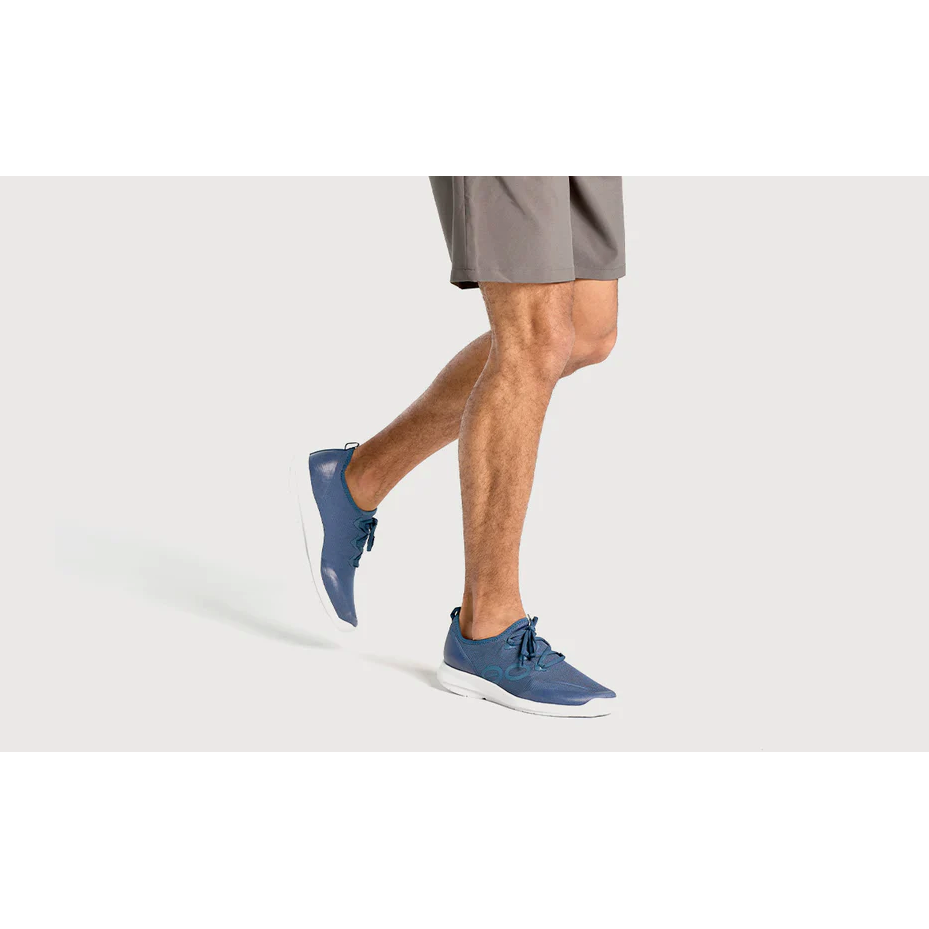 OOFOS Men's Oomg Sport LS Low Shoe in Moroccan Blue Shoes