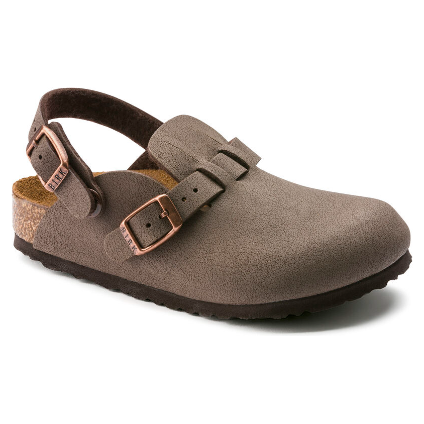 Birkenstock Kay Kids Birkibuc in Mocha Kid's Footwear