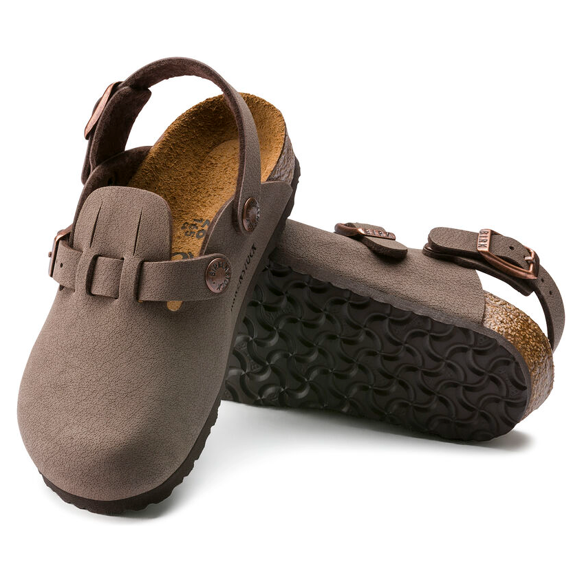 Birkenstock Kay Kids Birkibuc in Mocha Kid's Footwear