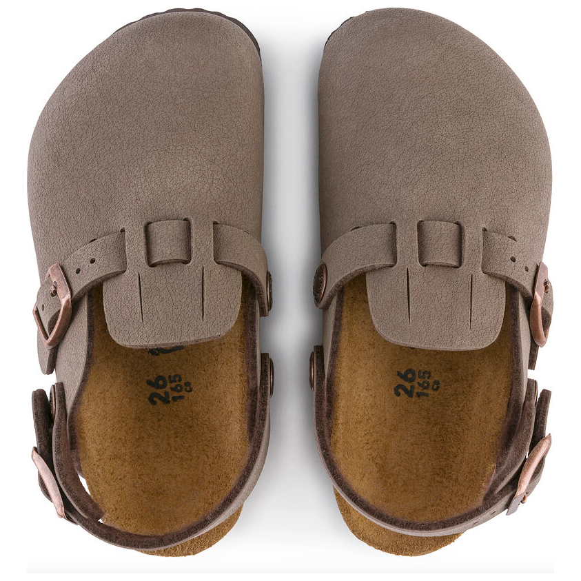 Birkenstock Kay Kids Birkibuc in Mocha Kid's Footwear