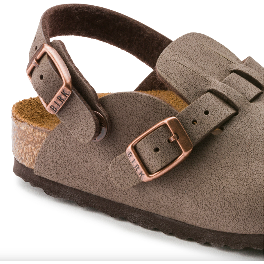 Birkenstock Kay Kids Birkibuc in Mocha Kid's Footwear