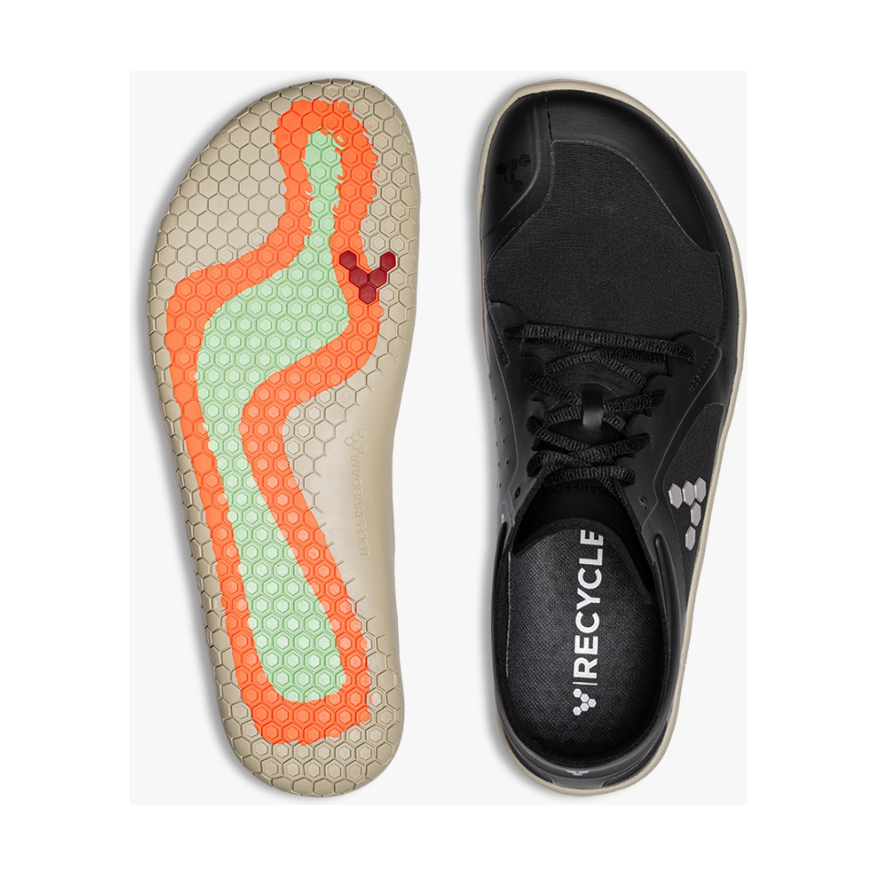 Vivobarefoot Men's Primus Lite IV All Weather Shoe in Obsidian Men's Footwear