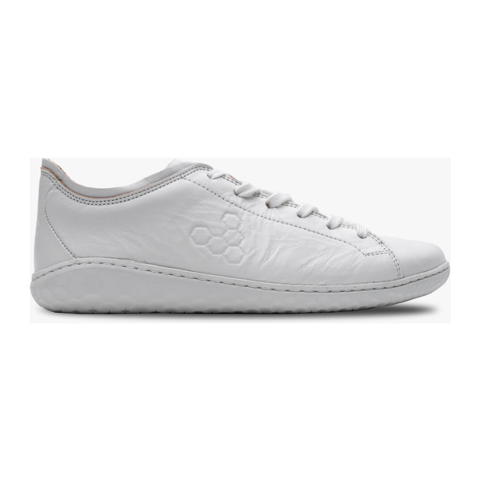 Vivobarefoot Women's Geo Court III in Bright White Women's Footwear