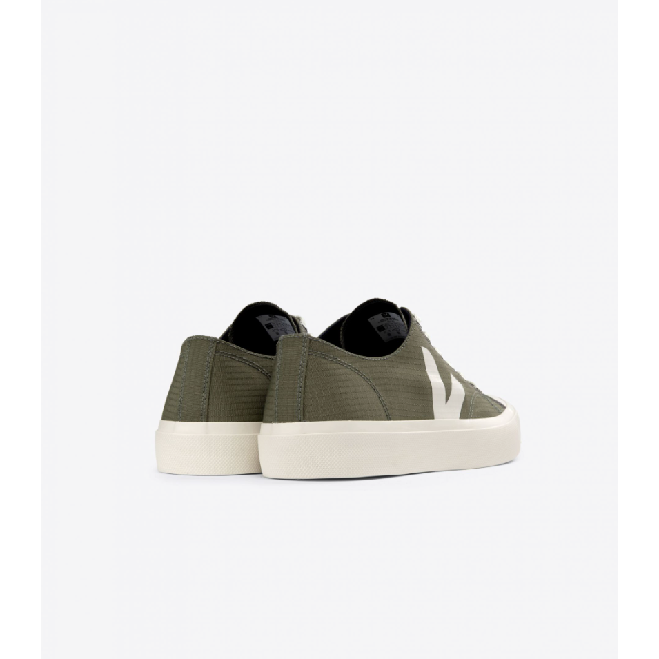 Veja Men Wata II Low Ripstop Shoe in Kaki Pierre Shoes