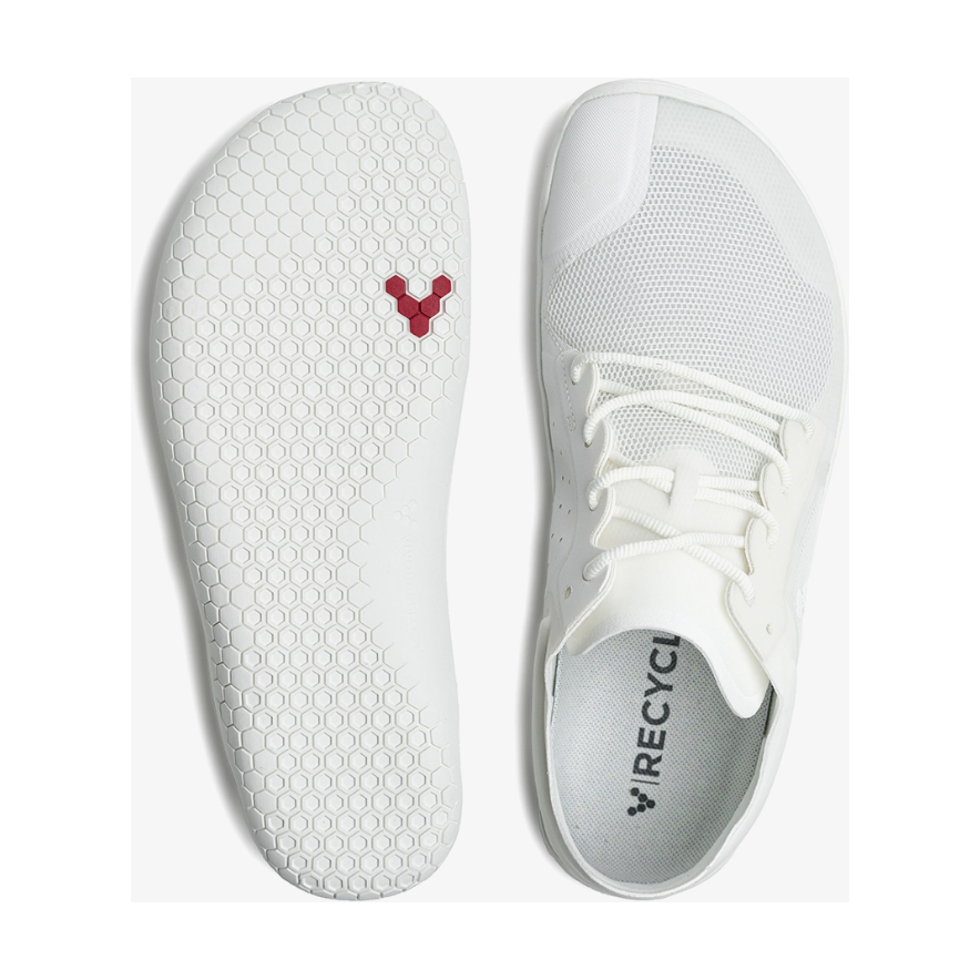 Vivobarefoot Men's Primus Lite III in Bright White Men's Footwear