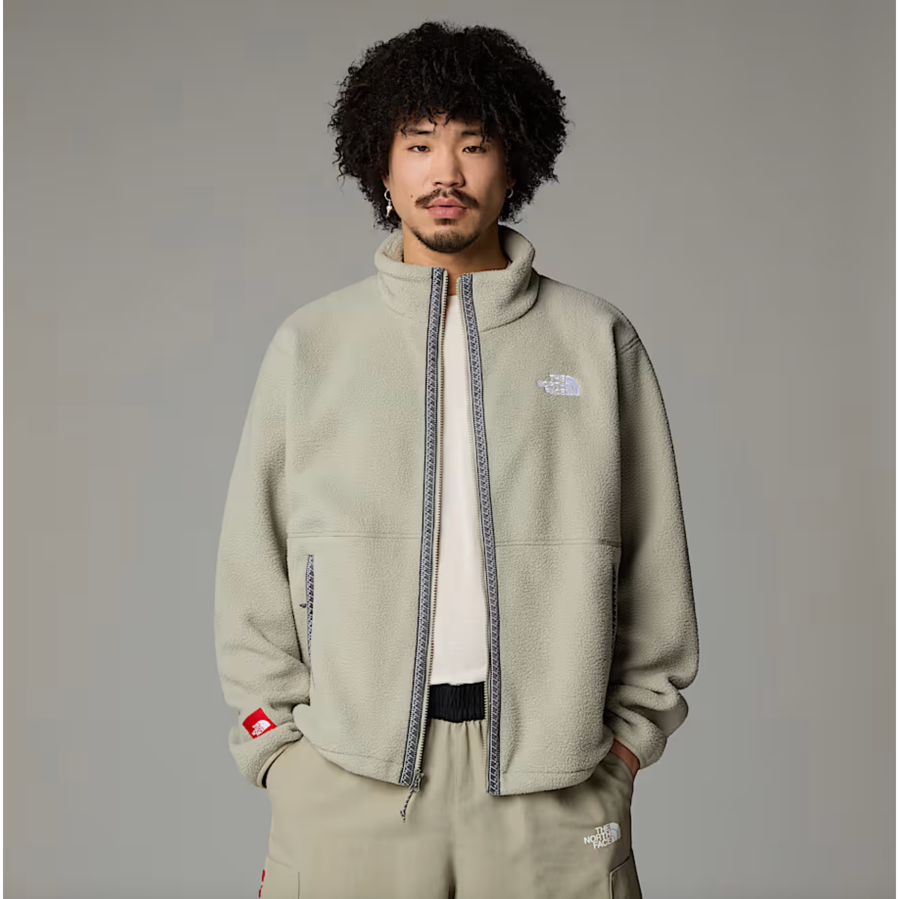 The North Face Men's TNF Fleeski Full-Zip Jacket-Footprint USA