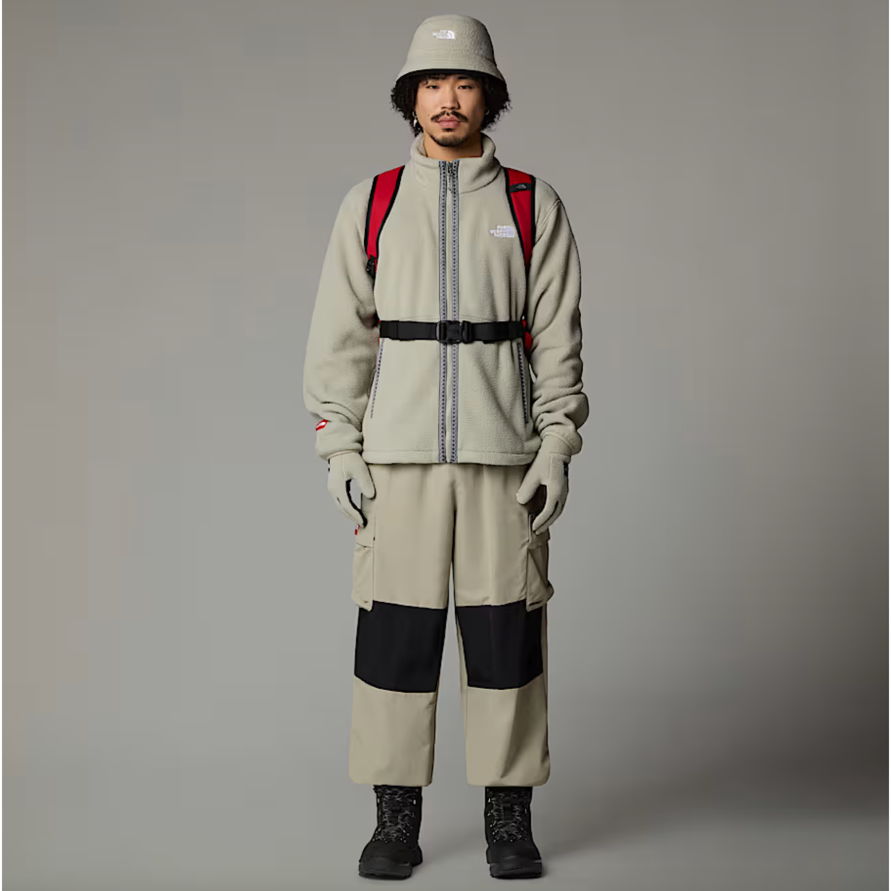 The North Face Men's TNF Fleeski Full-Zip Jacket-Footprint USA