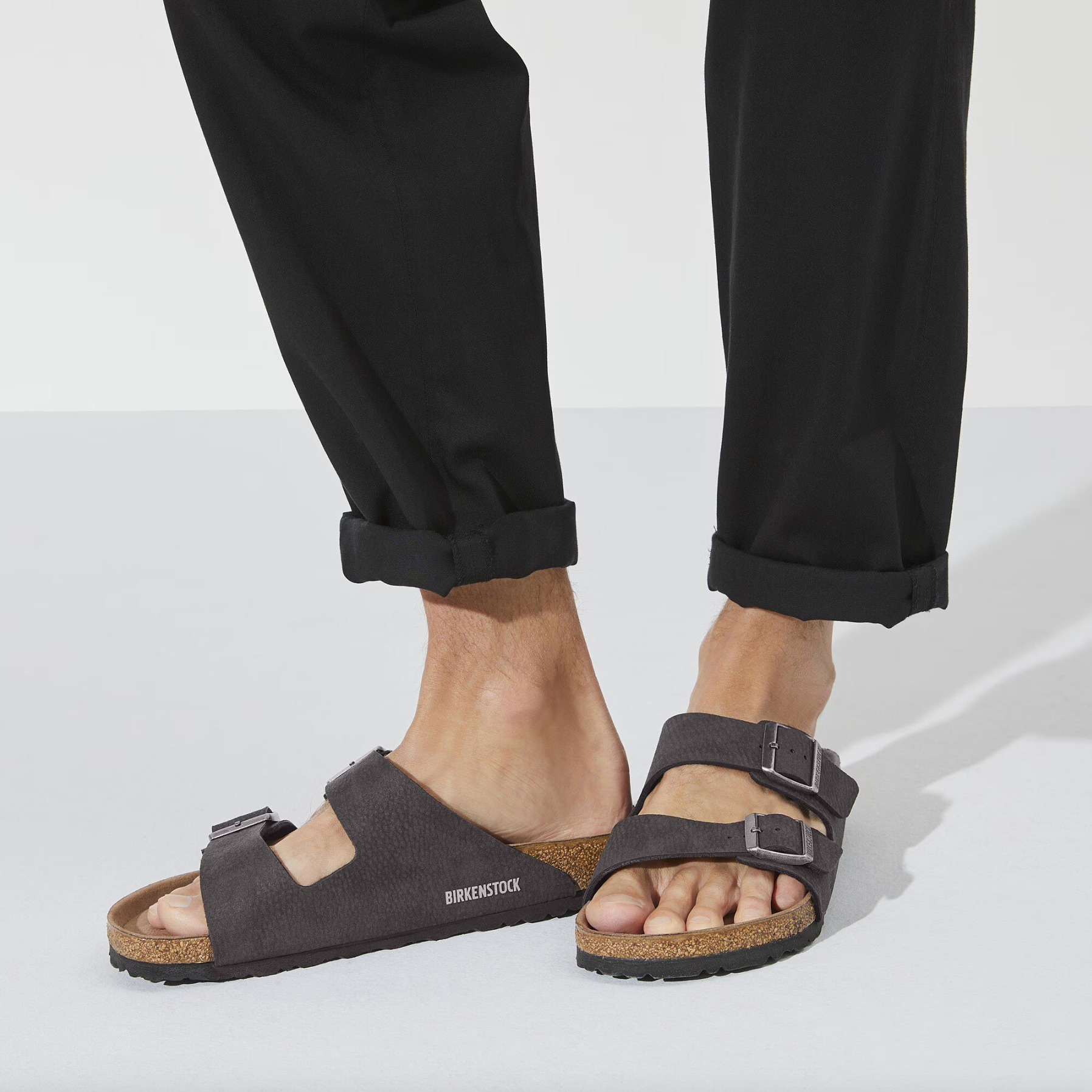 Birkenstock Men's Arizona Vegan Synthetics Sandal-Footprint USA