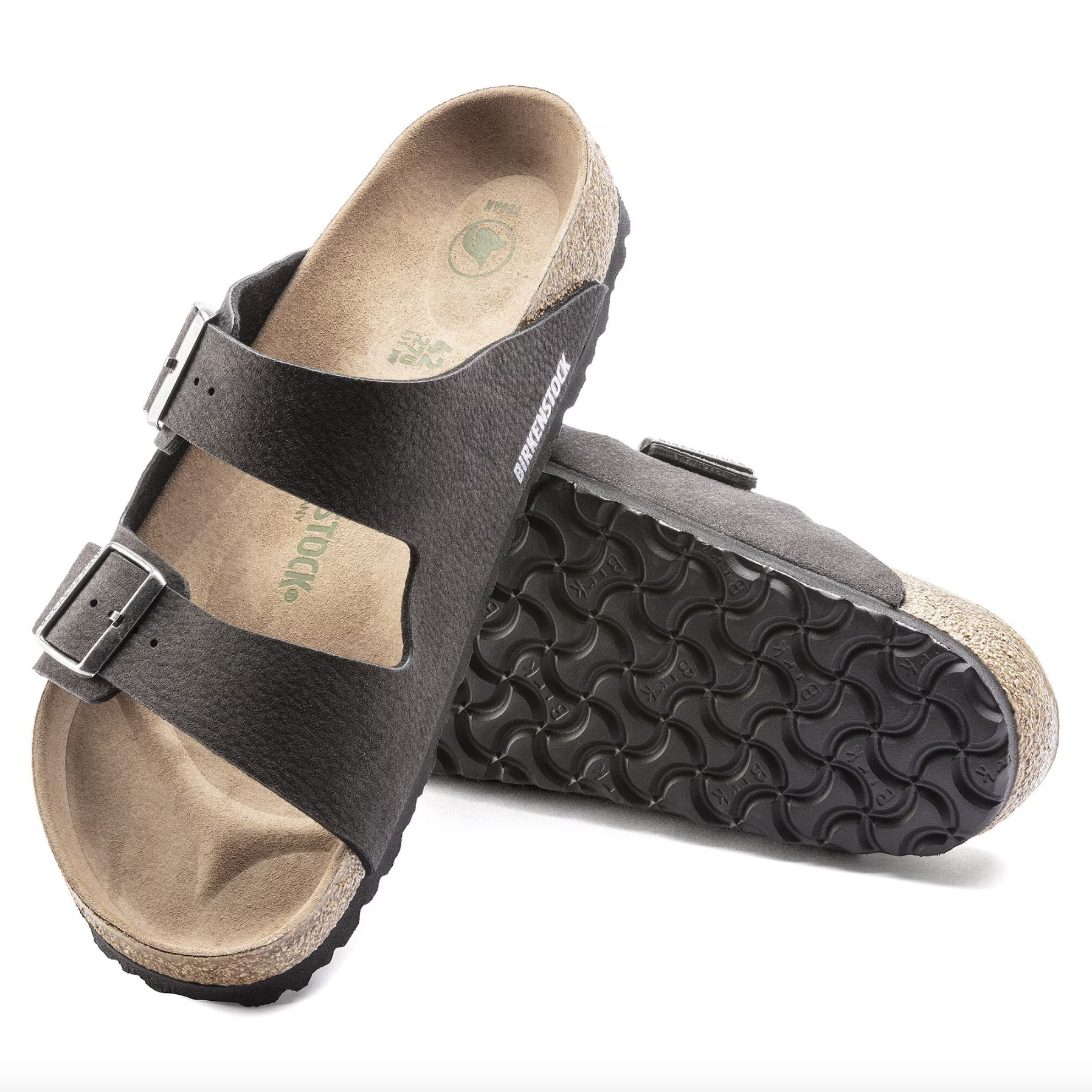 Birkenstock Men's Arizona Vegan Synthetics Sandal-Footprint USA