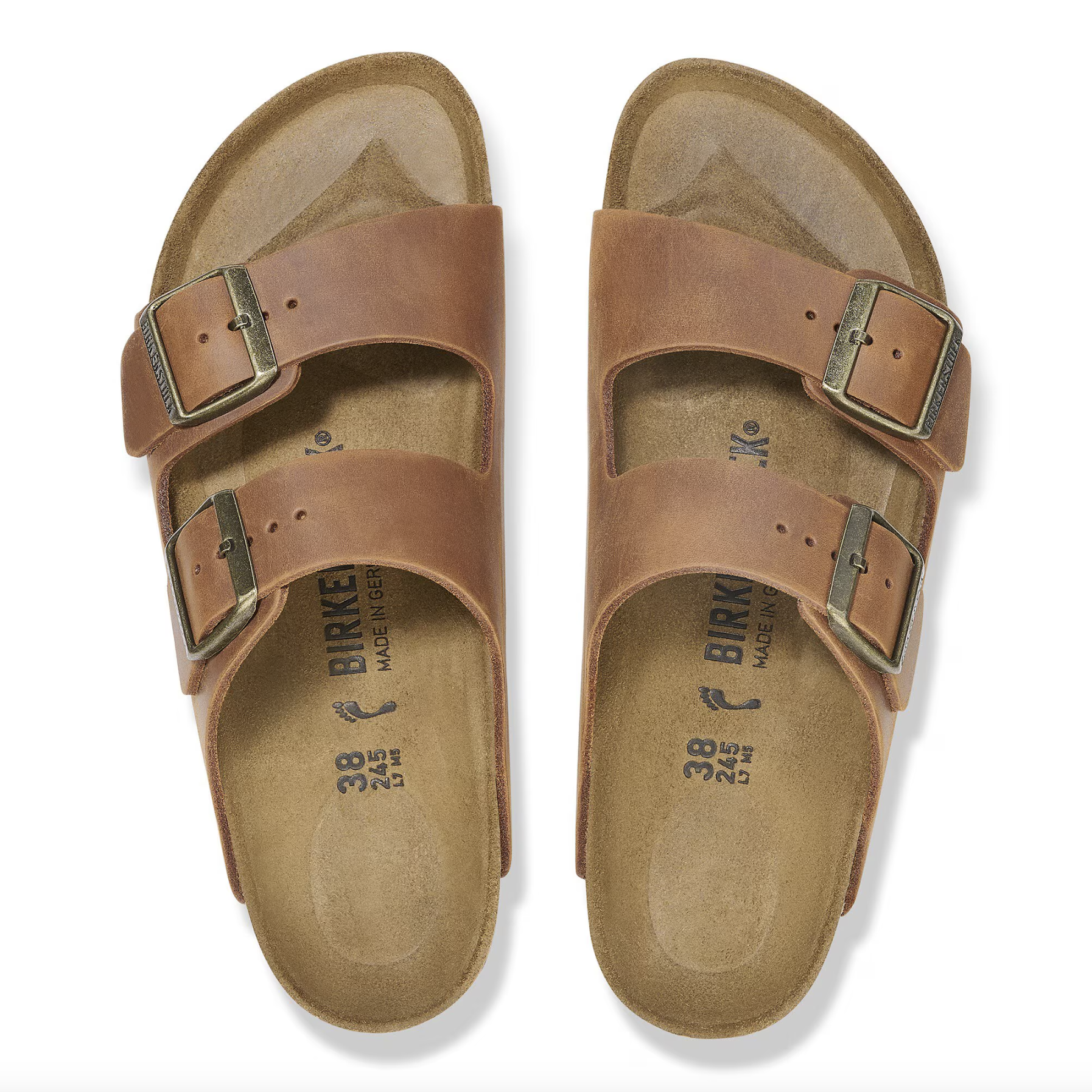 Birkenstock Women's Arizona Oiled Leather-Footprint USA