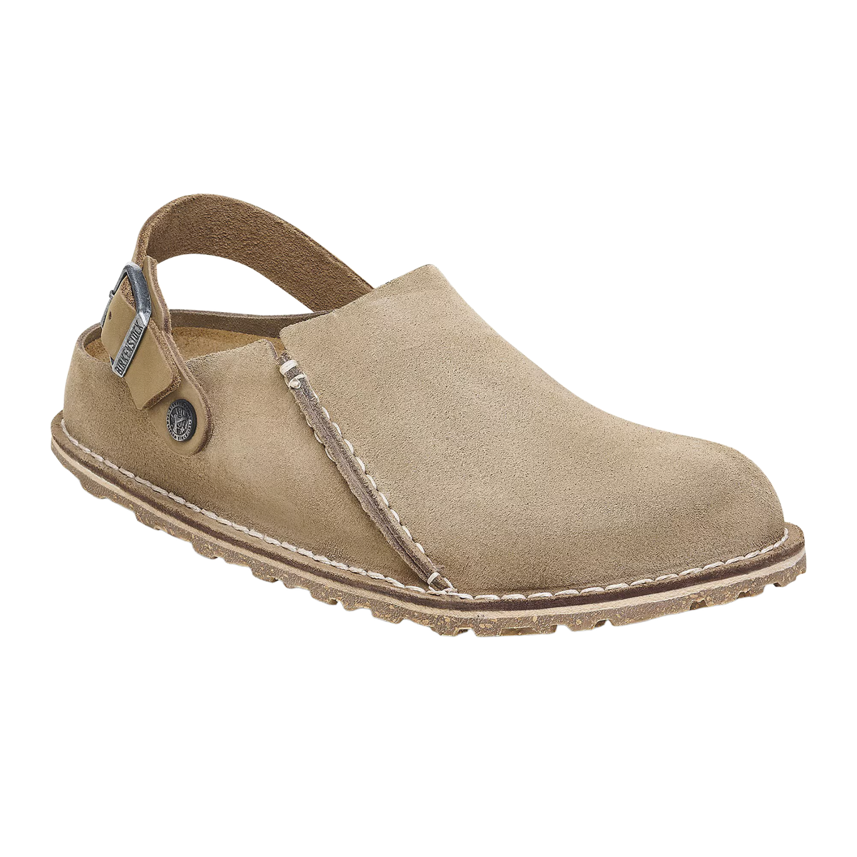 Birkenstock Women's Lutry Premium Suede Leather-Footprint USA