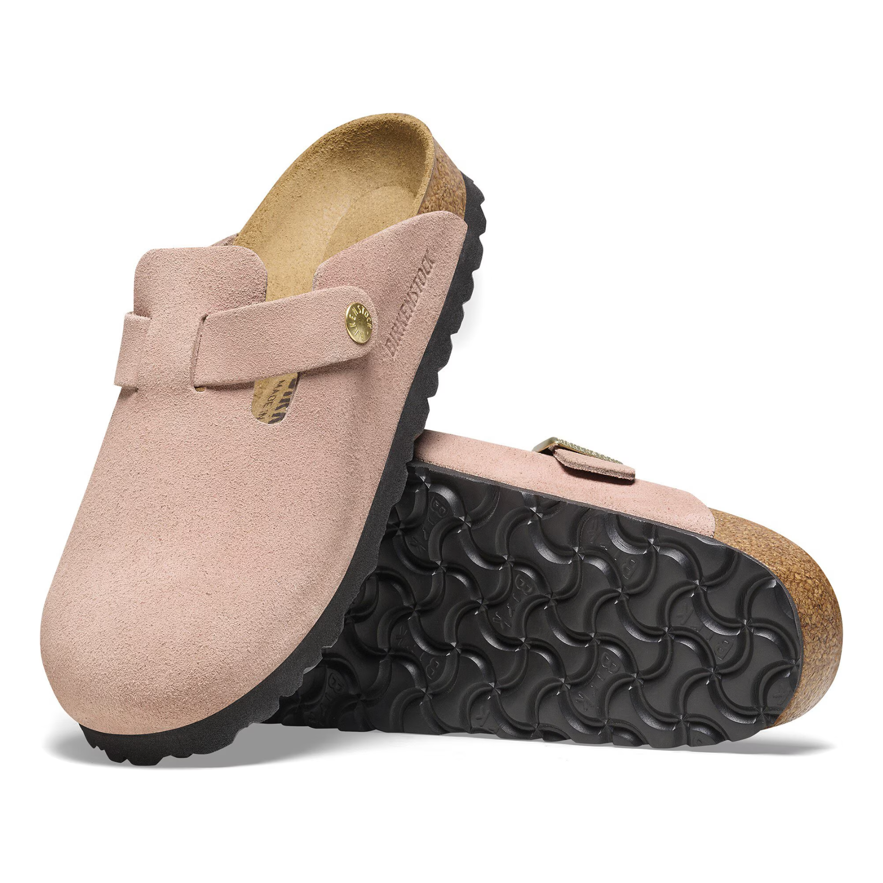 Birkenstock Women's Boston Suede Leather-Footprint USA