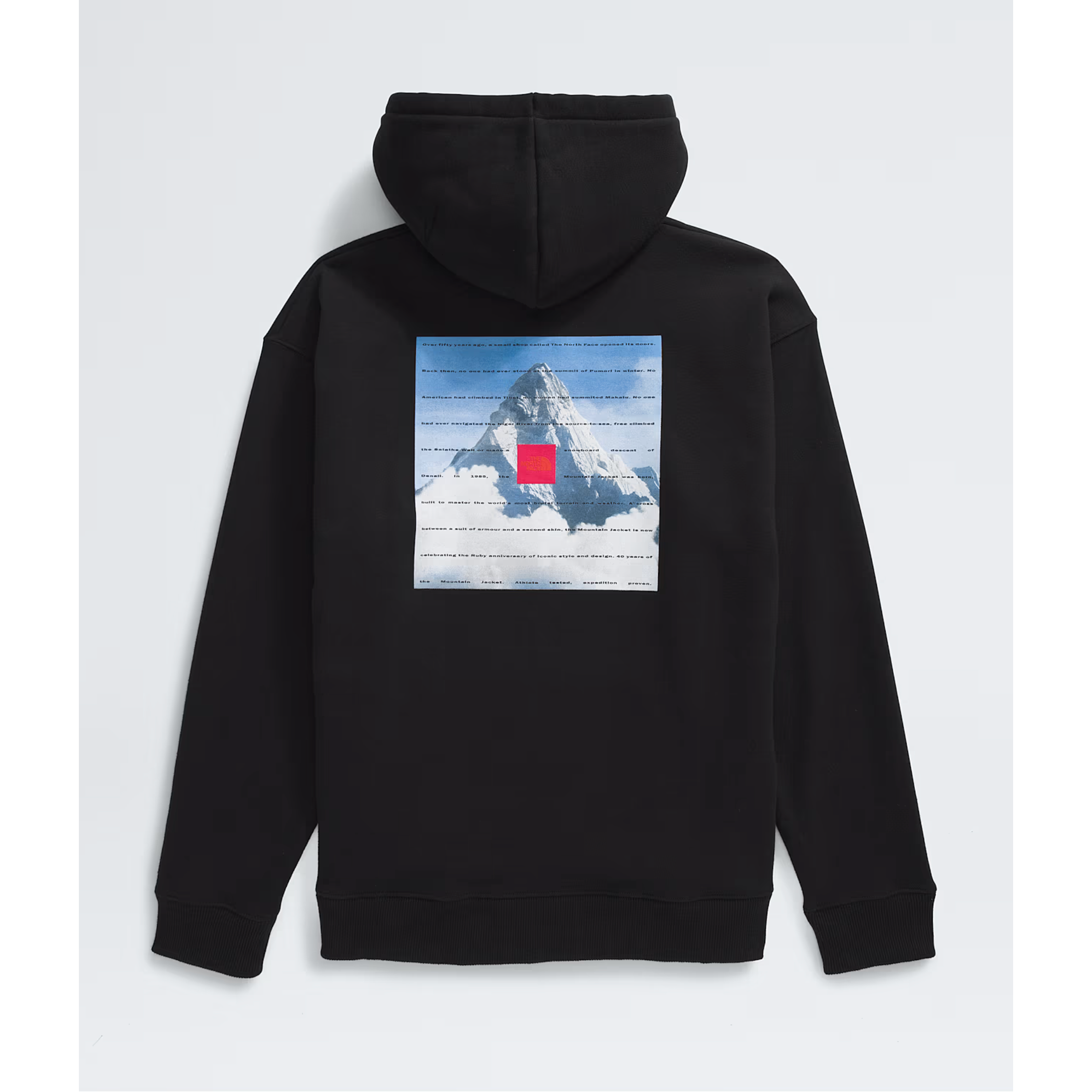 The North Face Men’s 40th Anniversary Mountain Jacket Heavyweight Hoodie-Footprint USA