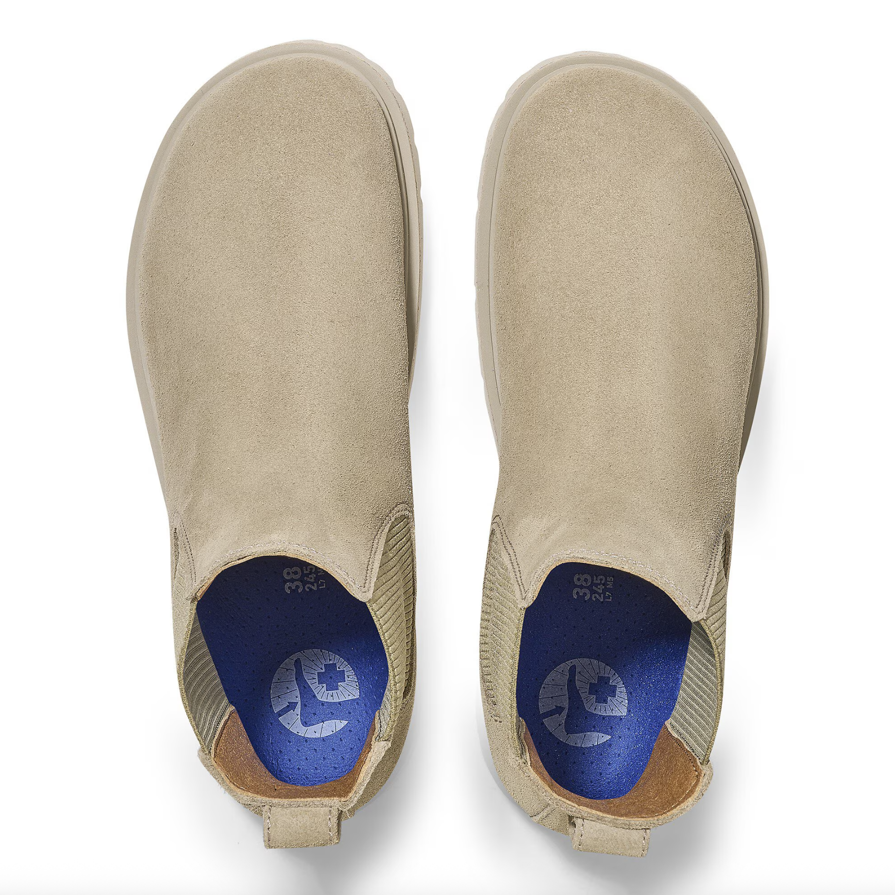 Birkenstock Women's Highwood Slip On Suede Leather - Taupe