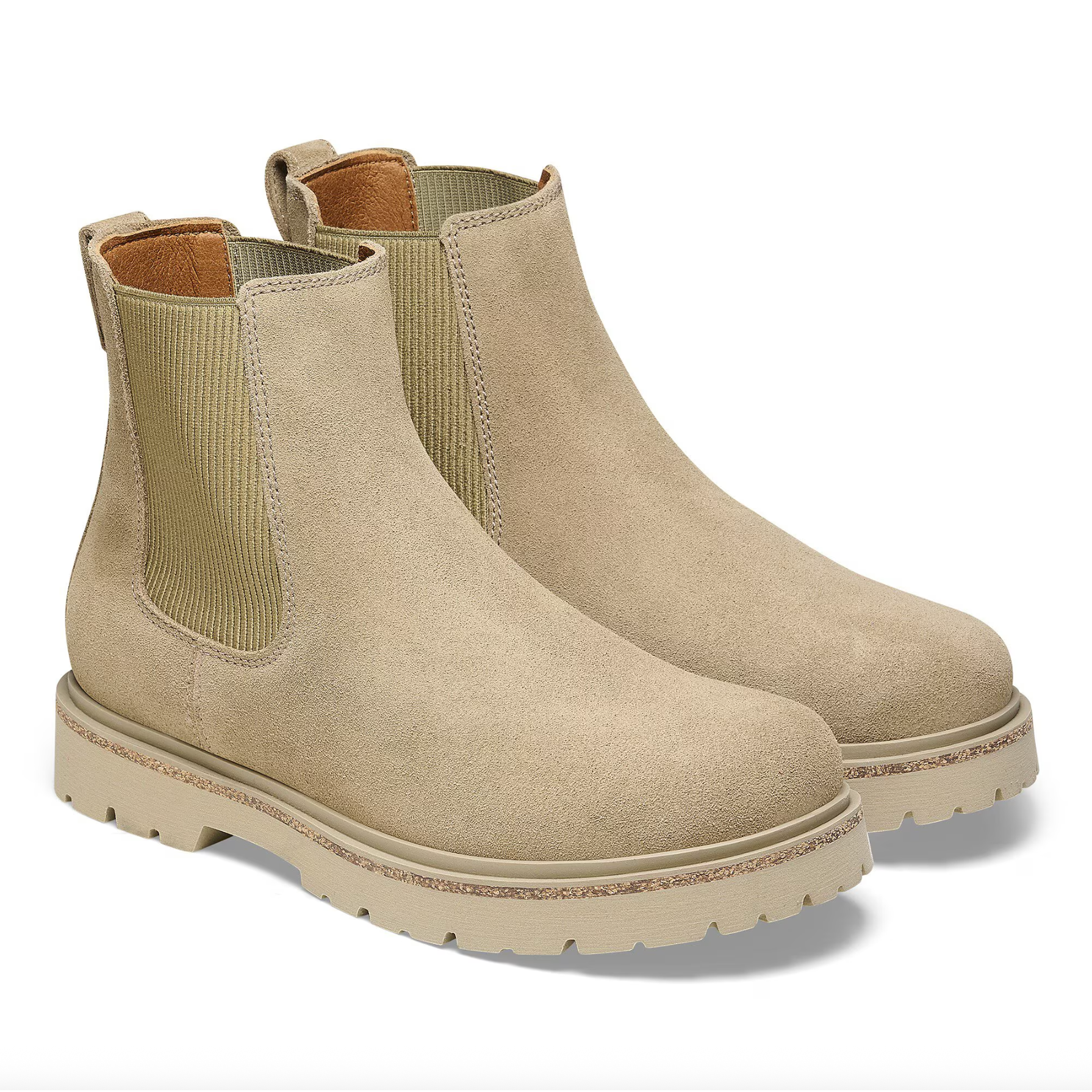 Birkenstock Women's Highwood Slip On Suede Leather - Taupe
