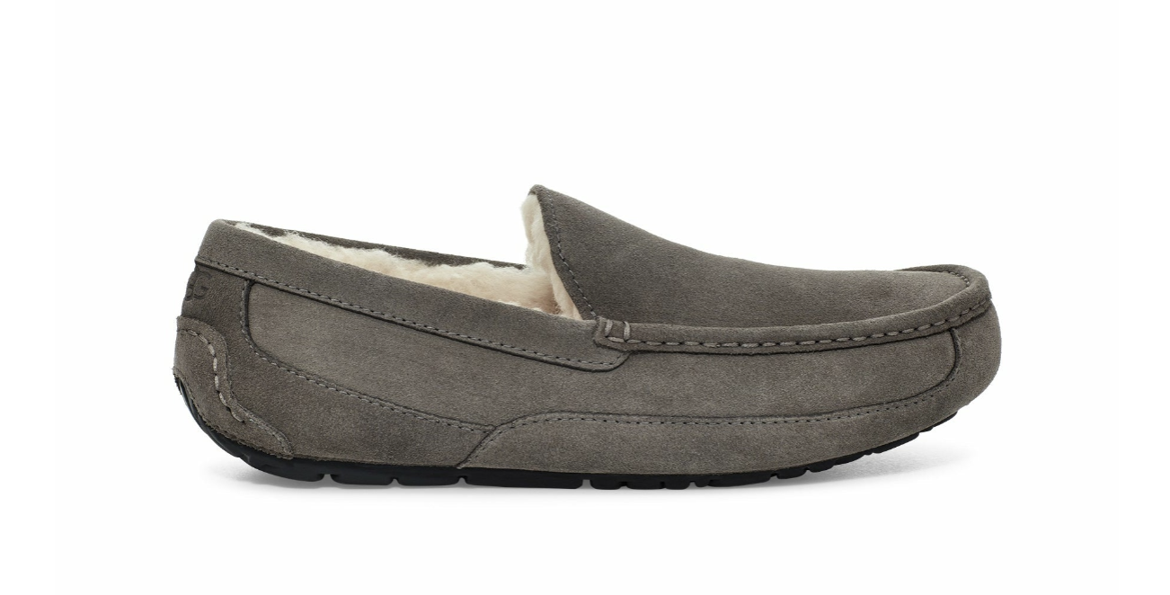 UGG Men's Ascot Slipper in Grey
