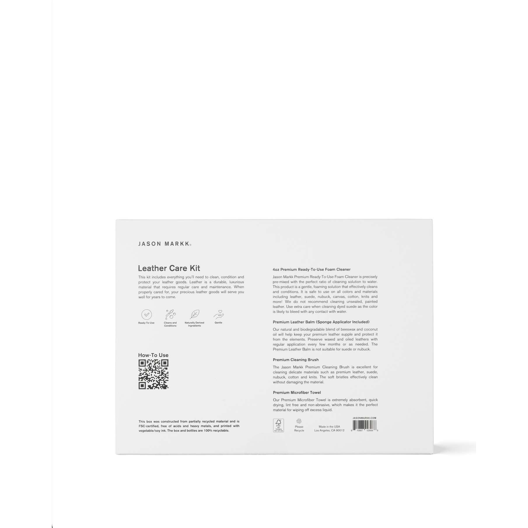 Jason Markk Leather Care Kit-Footprint USA