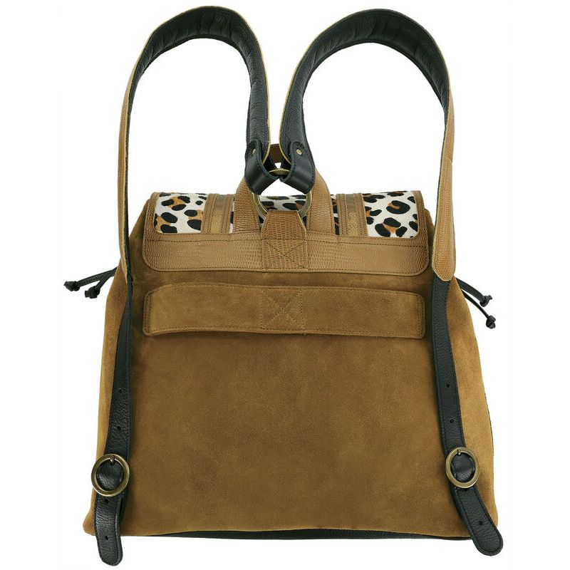 SAS Seight Backpack Handbag in Turbinado Leo
