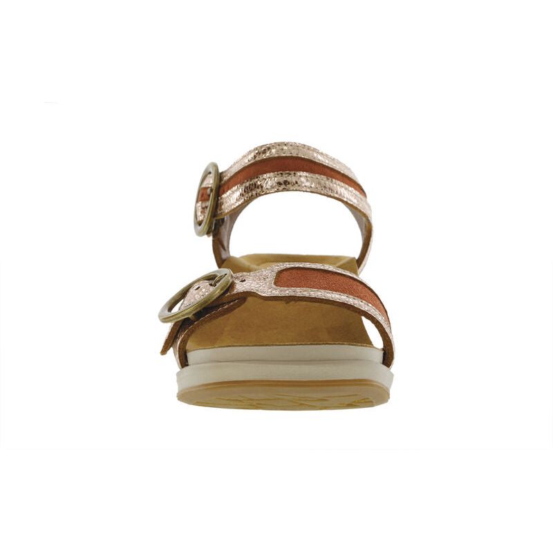 SAS Women's Seight Wedge Sandal in Copper