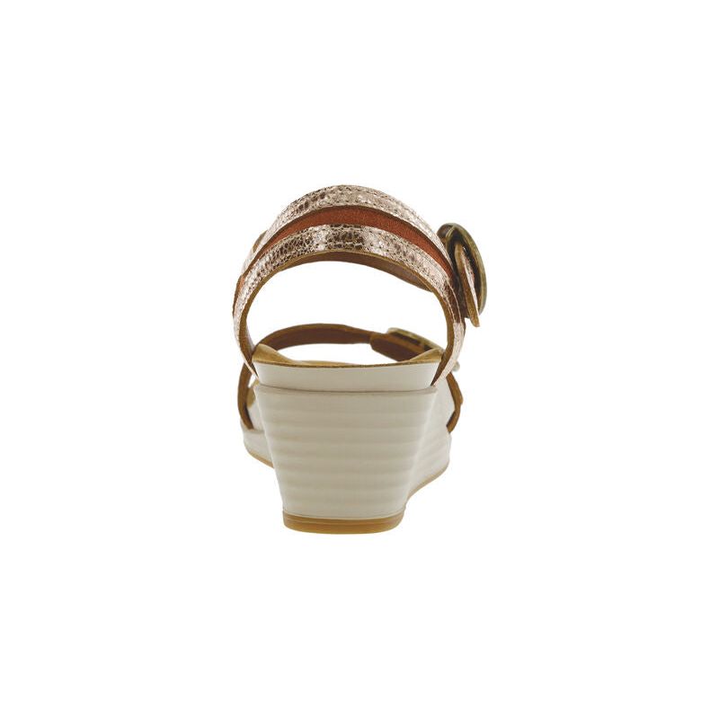SAS Women's Seight Wedge Sandal in Copper